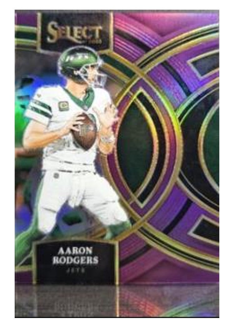 2023 Panini Select Base Set Aaron Rodgers #121 card