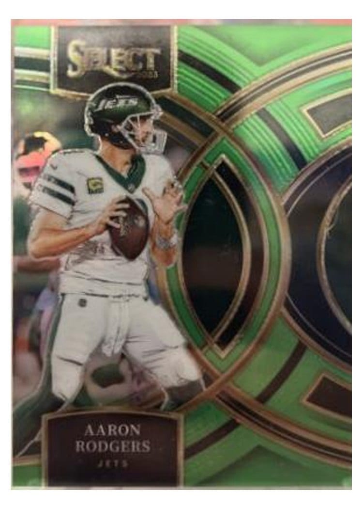 2023 Panini Select Base Set Aaron Rodgers #121 card