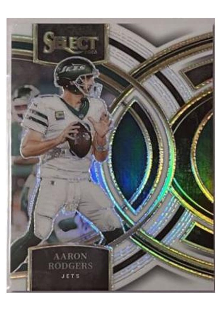 2023 Panini Select Base Set Aaron Rodgers #121 card