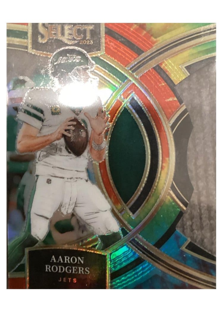 2023 Panini Select Base Set Aaron Rodgers #121 card