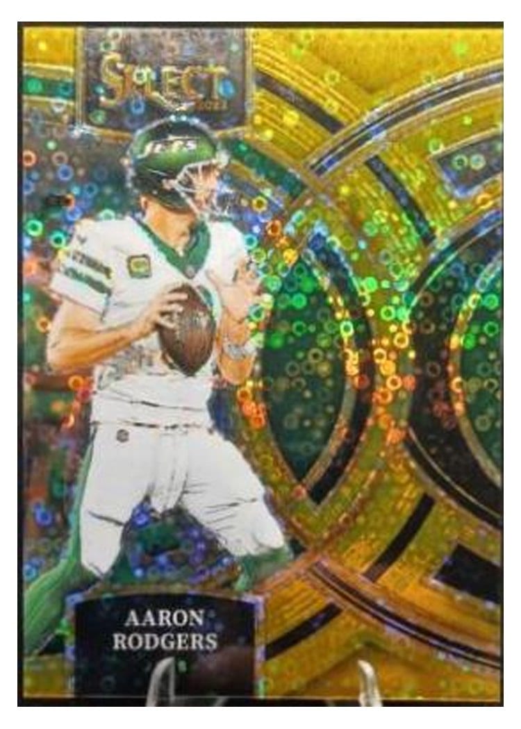 2023 Panini Select Base Set Aaron Rodgers #121 card