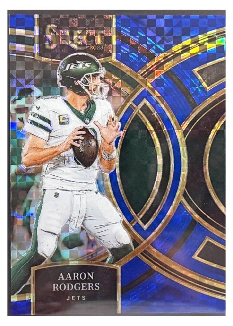 2023 Panini Select Base Set Aaron Rodgers #121 card