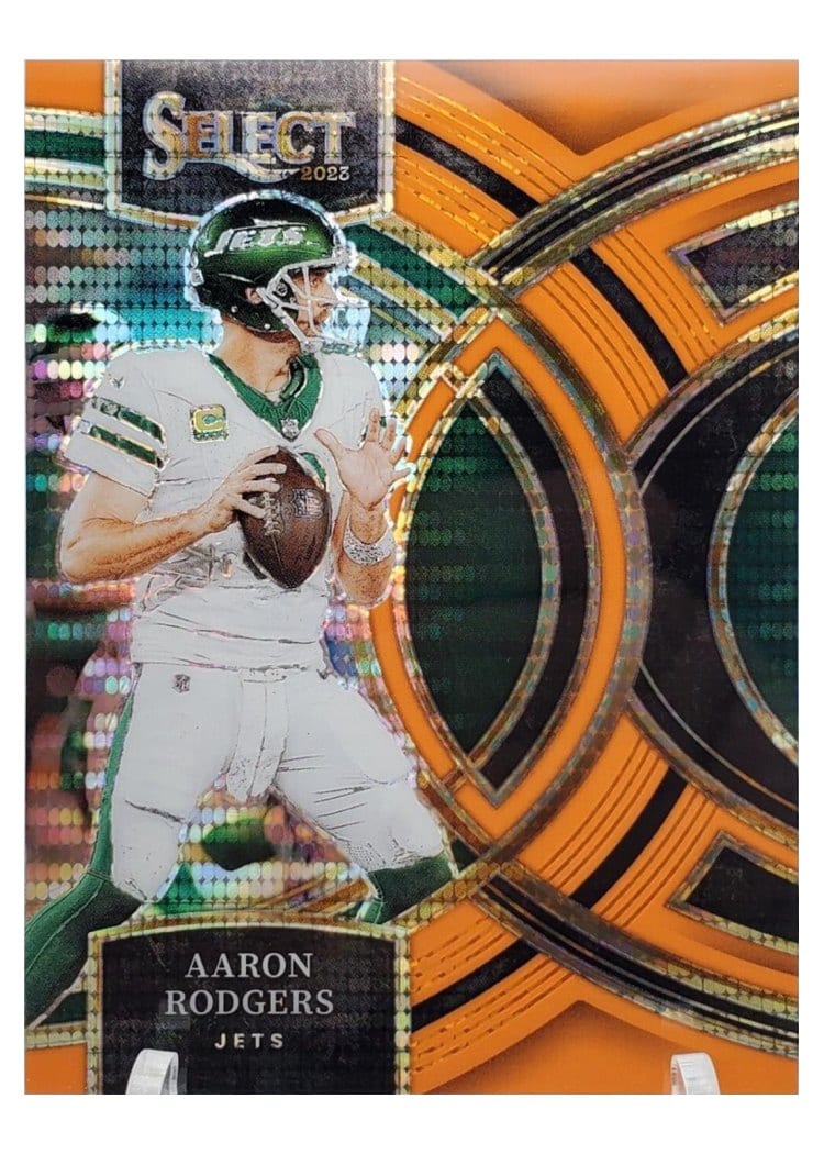 2023 Panini Select Base Set Aaron Rodgers #121 card