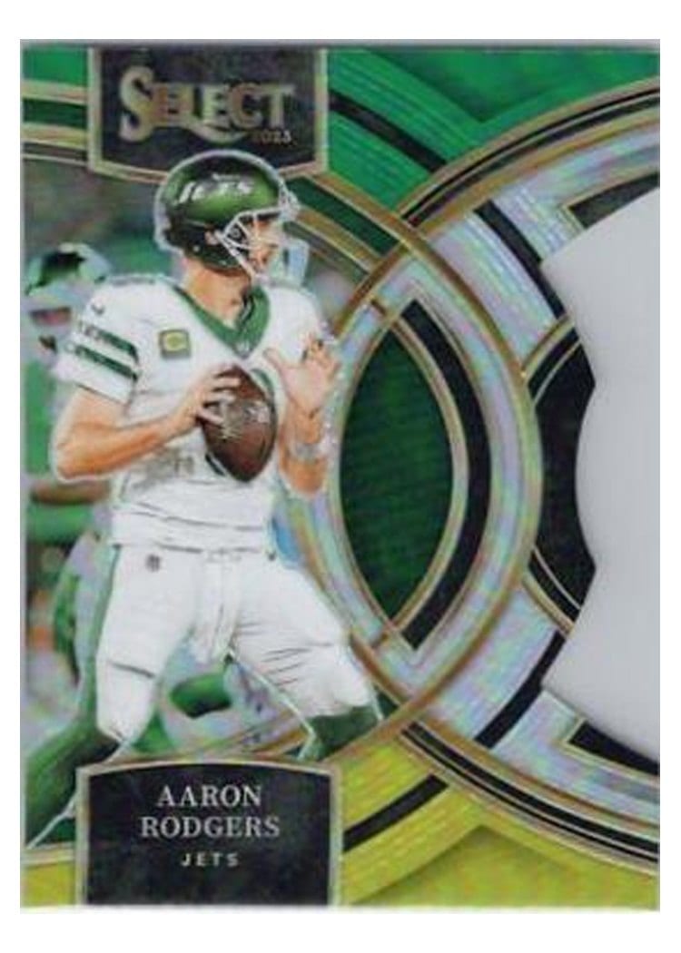 2023 Panini Select Base Set Aaron Rodgers #121 card