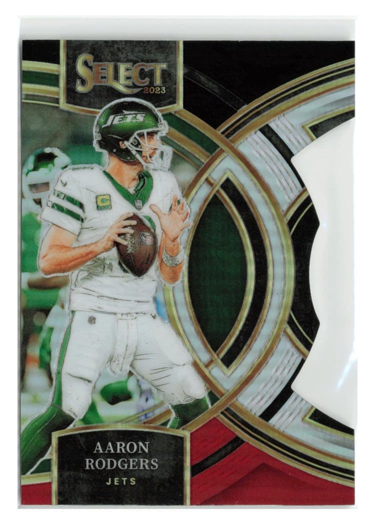 2023 Panini Select Base Set Aaron Rodgers #121 card