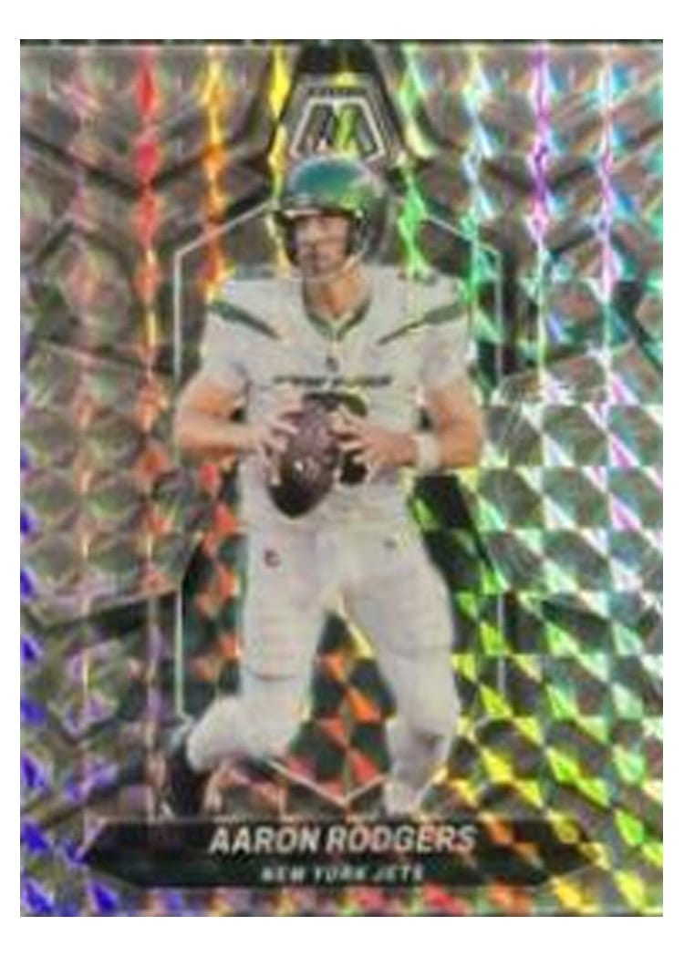 2024 Panini Mosaic Base Set Aaron Rodgers Mosaic #169 card