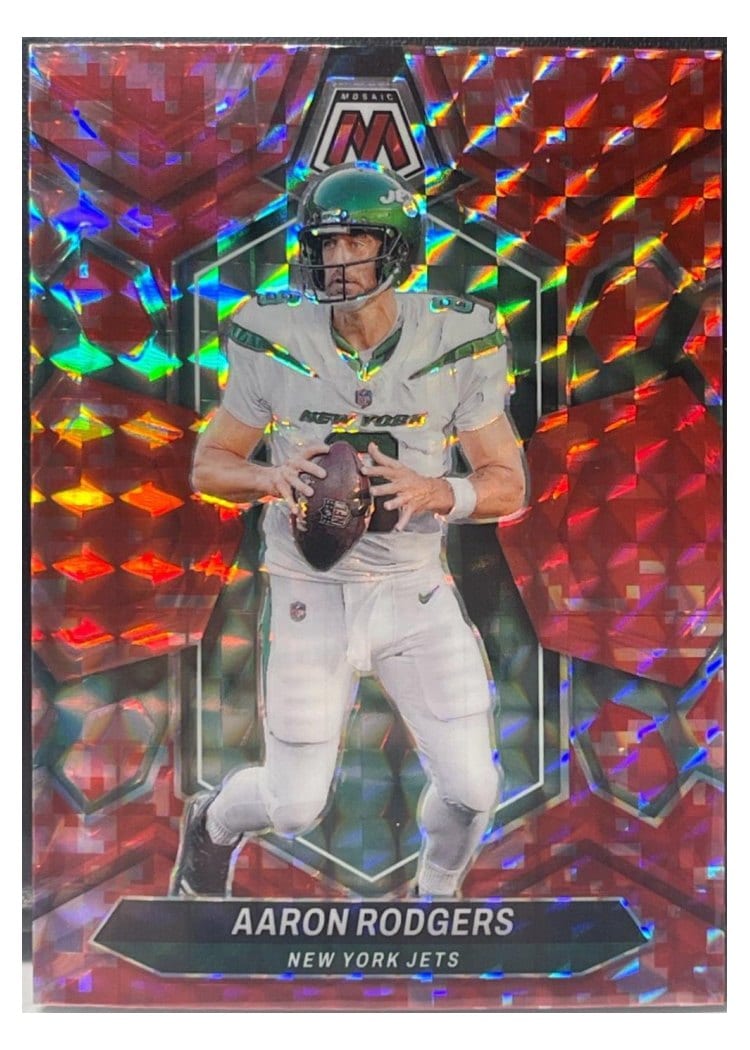 2024 Panini Mosaic Base Set Aaron Rodgers #169 card