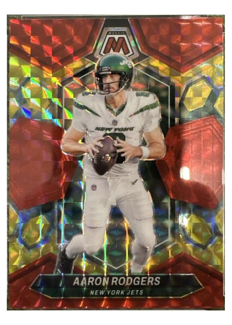 2024 Panini Mosaic Base Set Aaron Rodgers #169 card