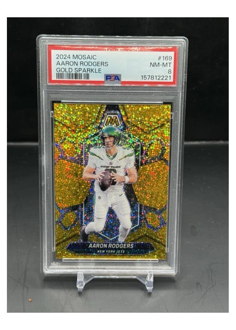 2024 Panini Mosaic Base Set Aaron Rodgers #169 card