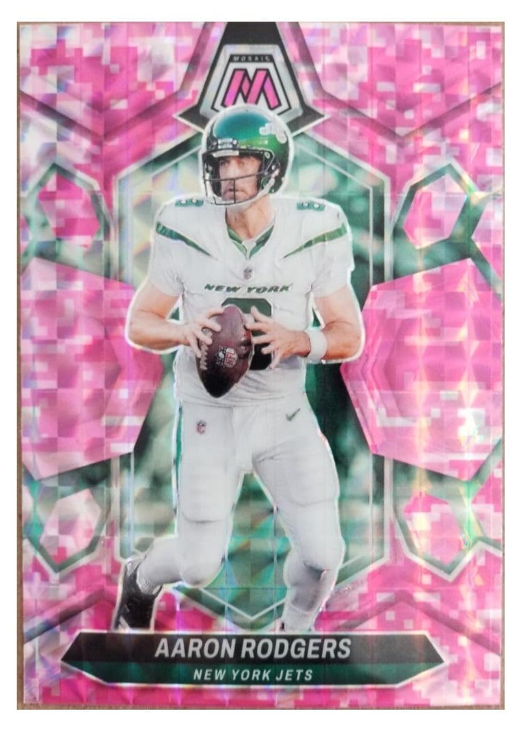 2024 Panini Mosaic Base Set Aaron Rodgers #169 card