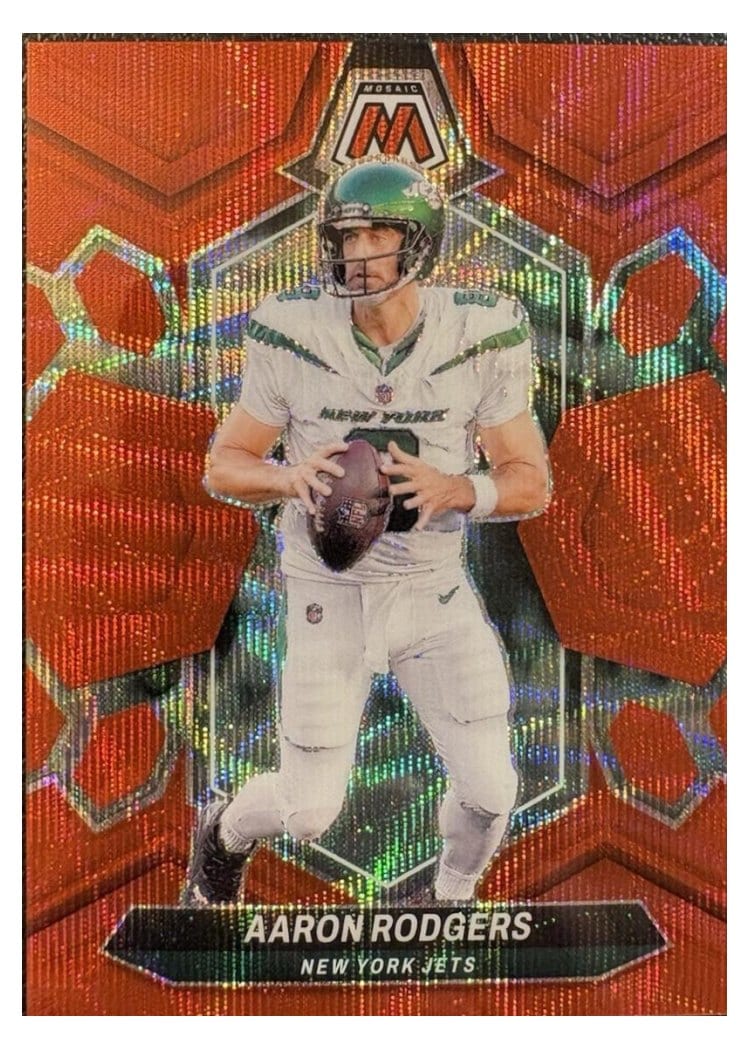 2024 Panini Mosaic Base Set Aaron Rodgers #169 card