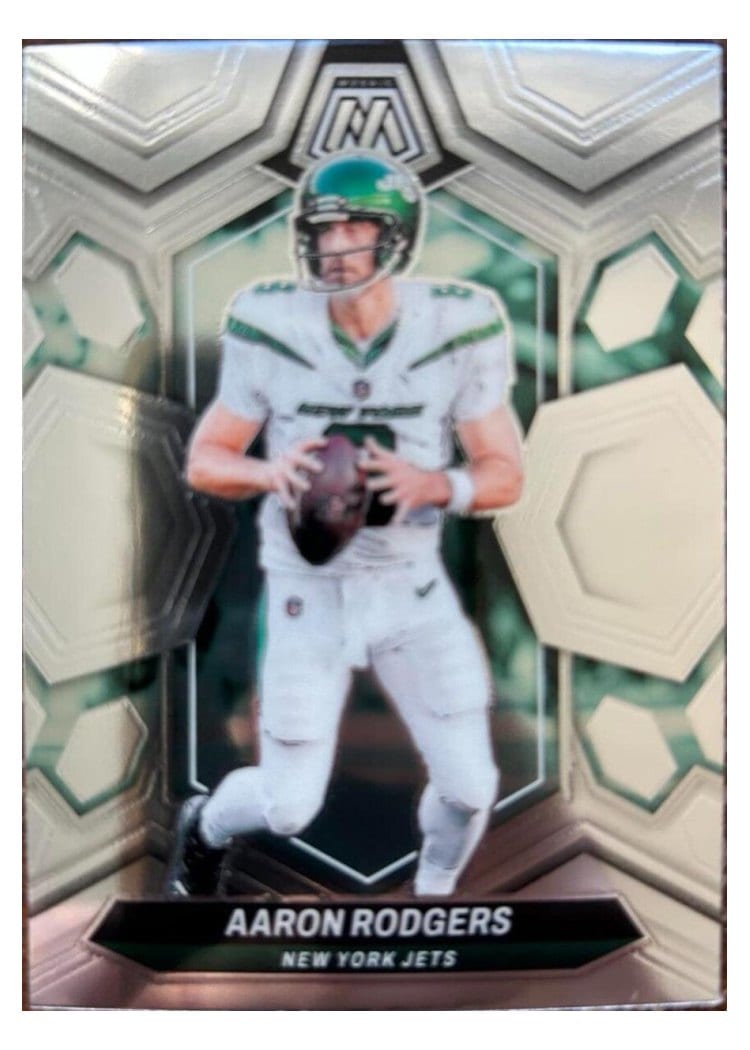 2024 Panini Mosaic Base Set Aaron Rodgers #169 card