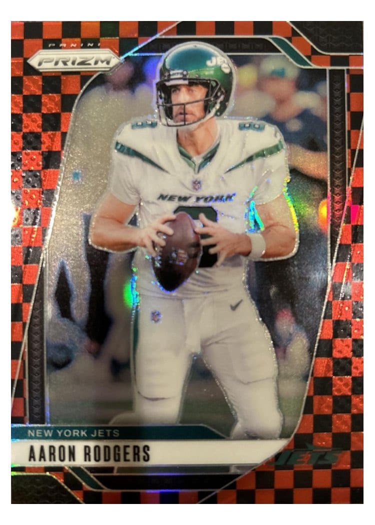 2024 Panini Prizm Base Set Aaron Rodgers #222 card