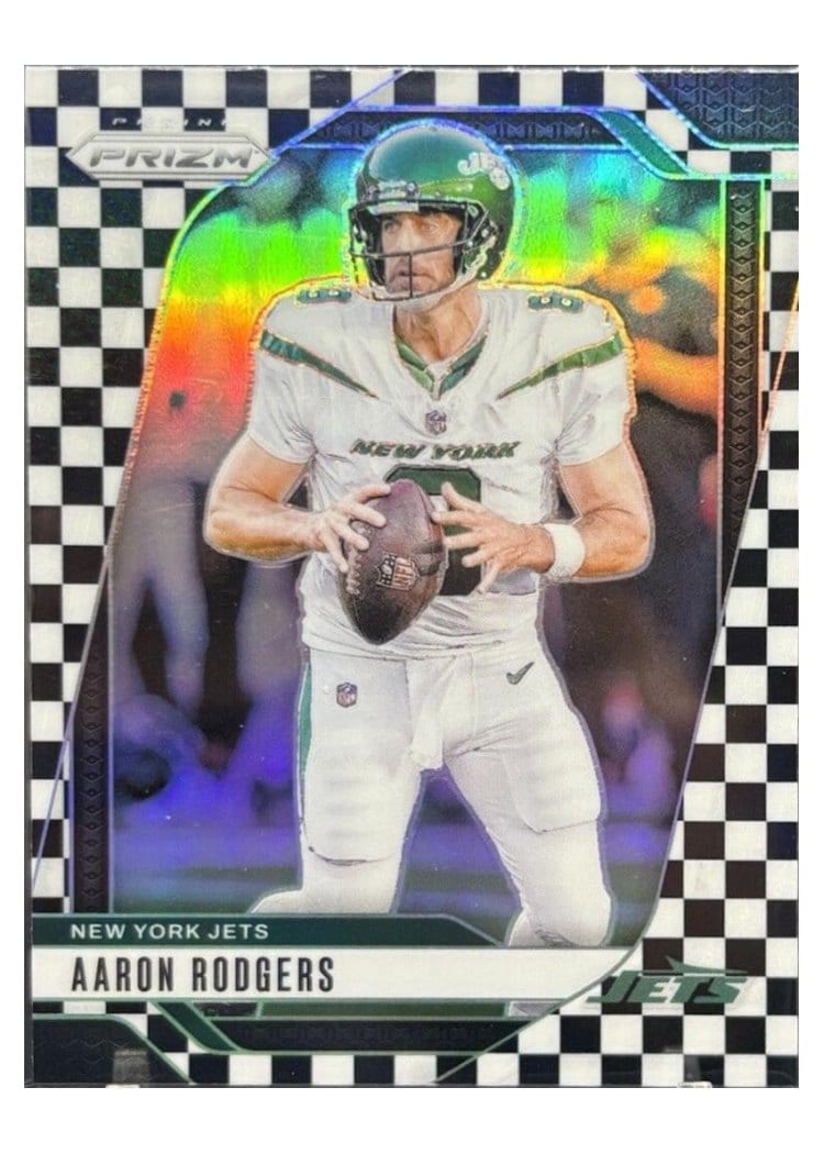 2024 Panini Prizm Base Set Aaron Rodgers #222 card