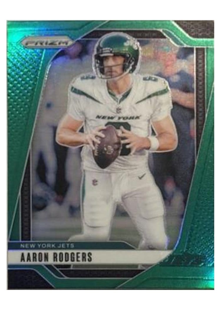 2024 Panini Prizm Base Set Aaron Rodgers #222 card