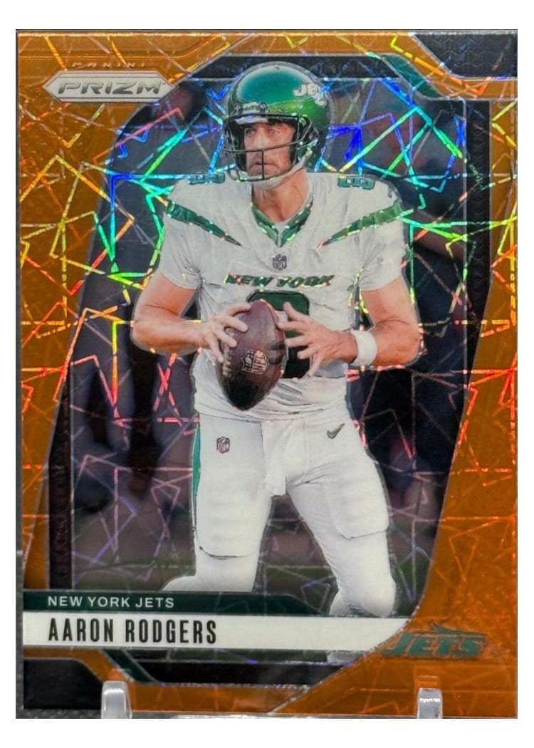 2024 Panini Prizm Base Set Aaron Rodgers #222 card