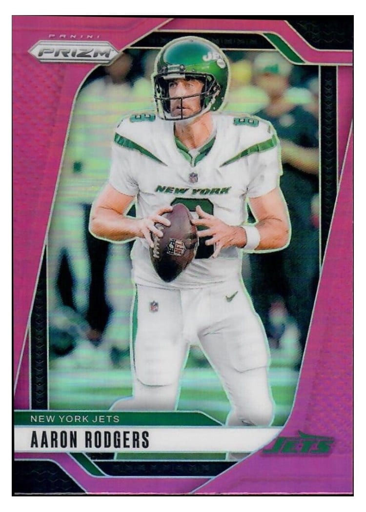 2024 Panini Prizm Base Set Aaron Rodgers #222 card
