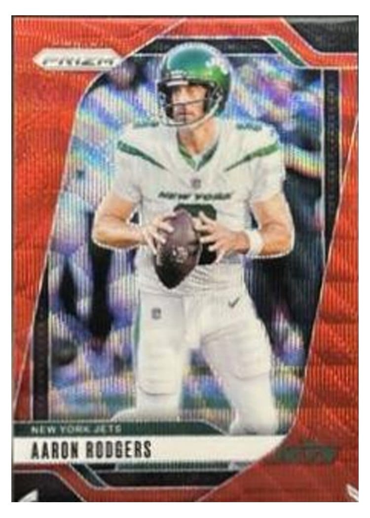2024 Panini Prizm Base Set Aaron Rodgers #222 card