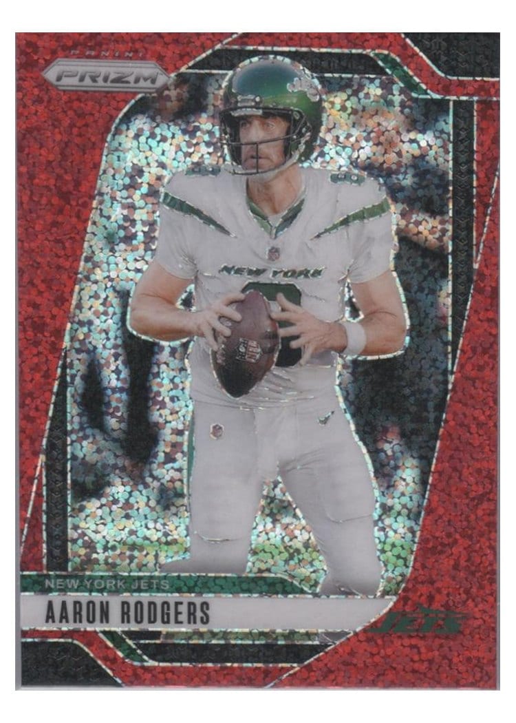 2024 Panini Prizm Base Set Aaron Rodgers #222 card
