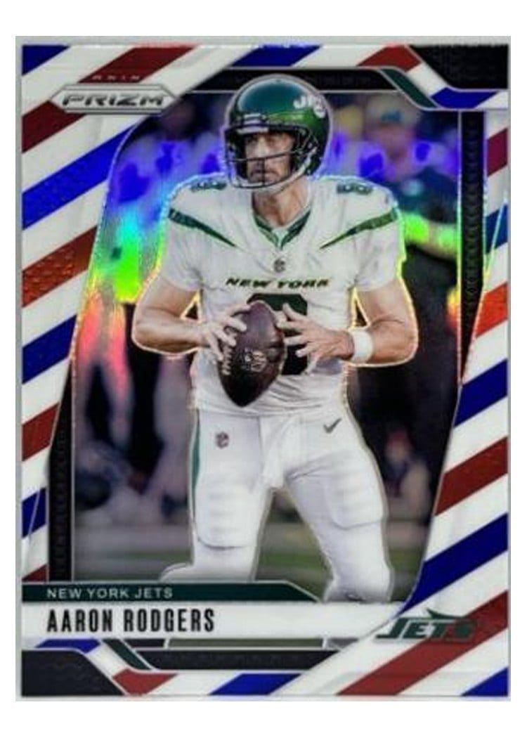 2024 Panini Prizm Base Set Aaron Rodgers #222 card