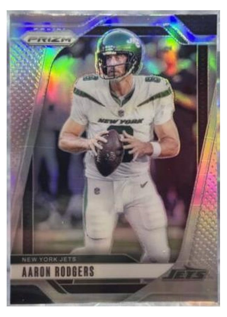 2024 Panini Prizm Base Set Aaron Rodgers #222 card