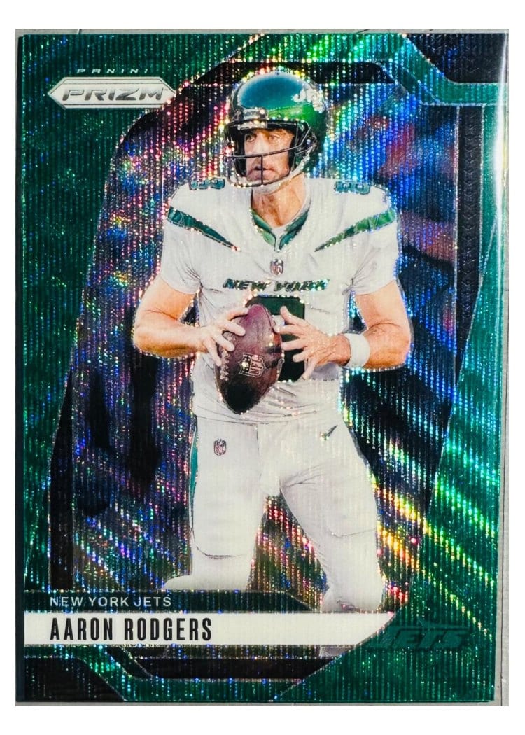 2024 Panini Prizm Base Set Aaron Rodgers #222 card