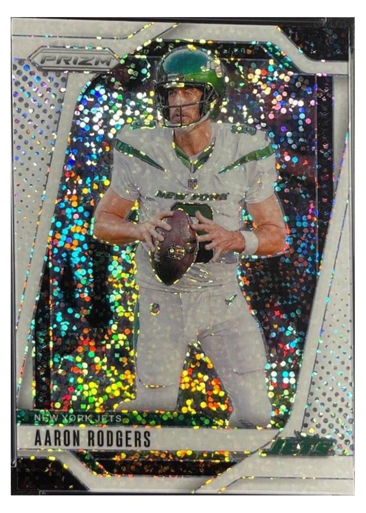 2024 Panini Prizm Base Set Aaron Rodgers #222 card