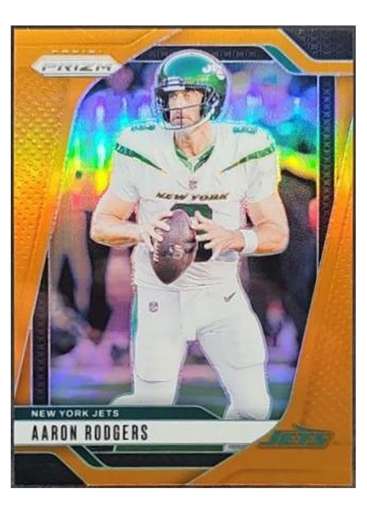 2024 Panini Prizm Base Set Aaron Rodgers #222 card