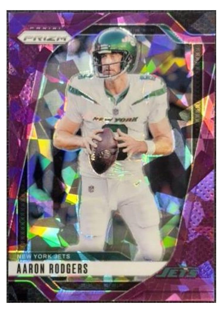 2024 Panini Prizm Base Set Aaron Rodgers #222 card