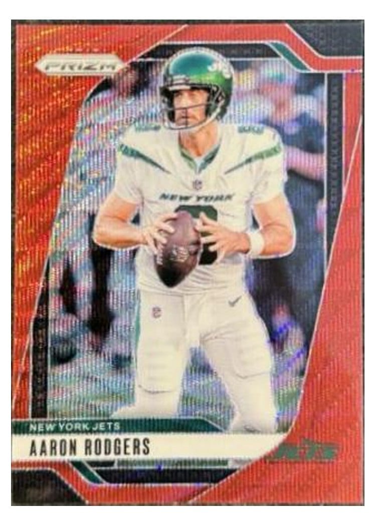 2024 Panini Prizm Base Set Aaron Rodgers #222 card