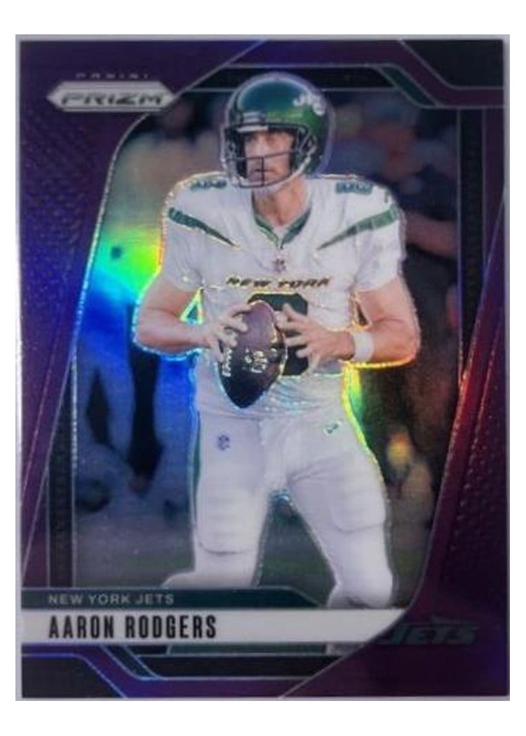 2024 Panini Prizm Base Set Aaron Rodgers #222 card