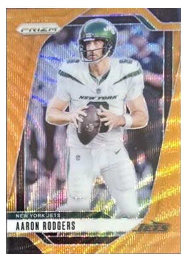 2024 Panini Prizm Base Set Aaron Rodgers #222 card
