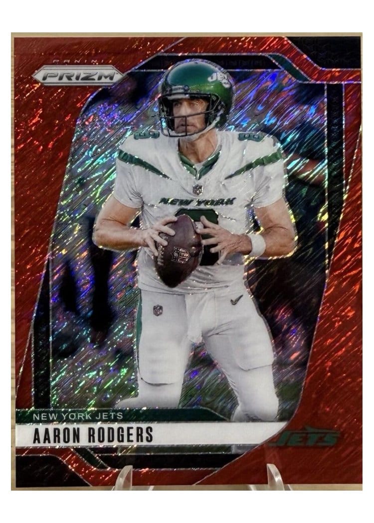2024 Panini Prizm Base Set Aaron Rodgers #222 card