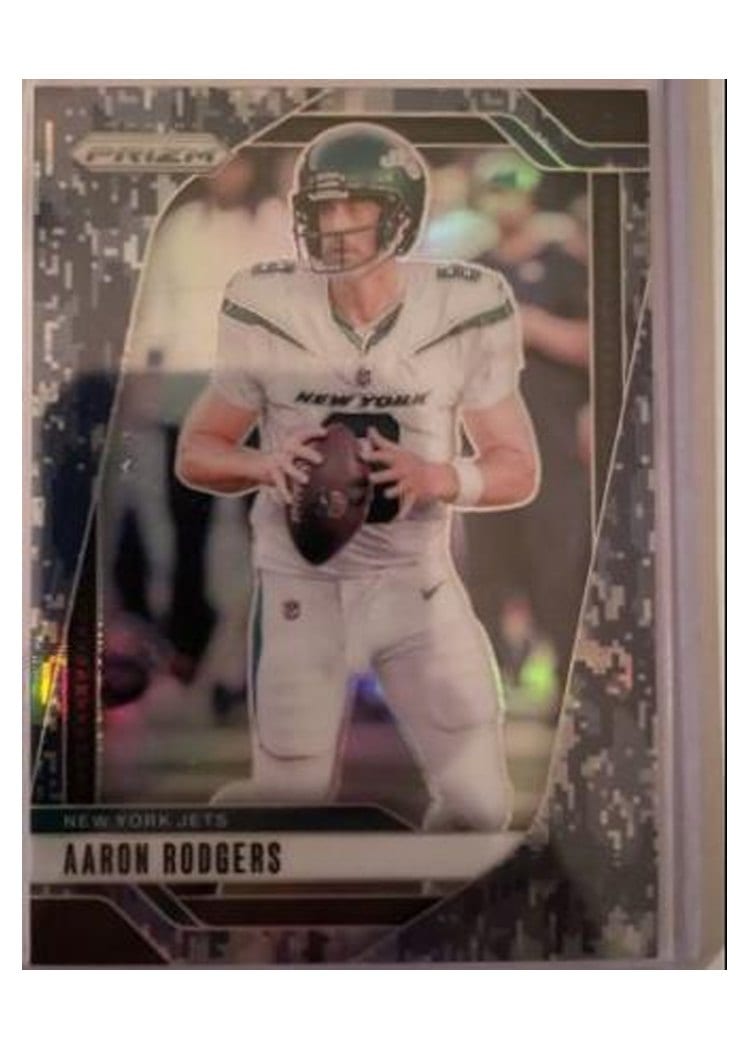 2024 Panini Prizm Base Set Aaron Rodgers #222 card
