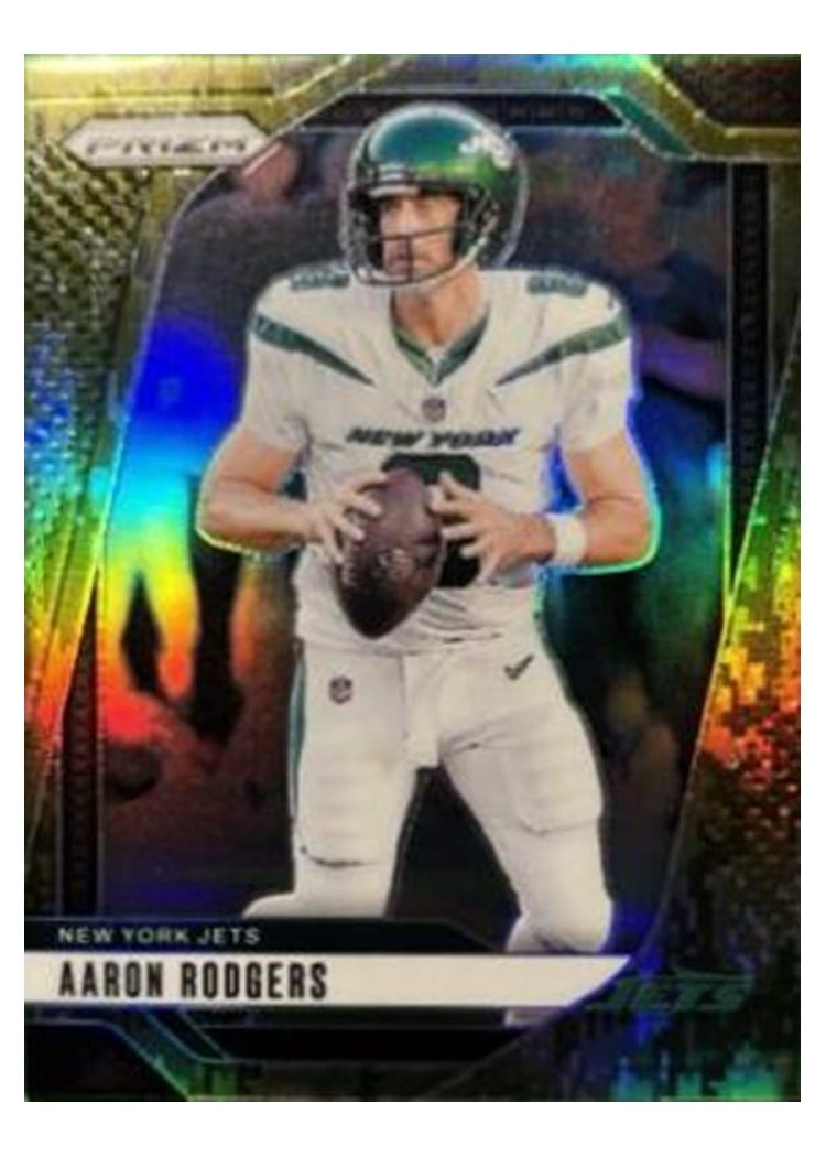 2024 Panini Prizm Base Set Aaron Rodgers #222 card