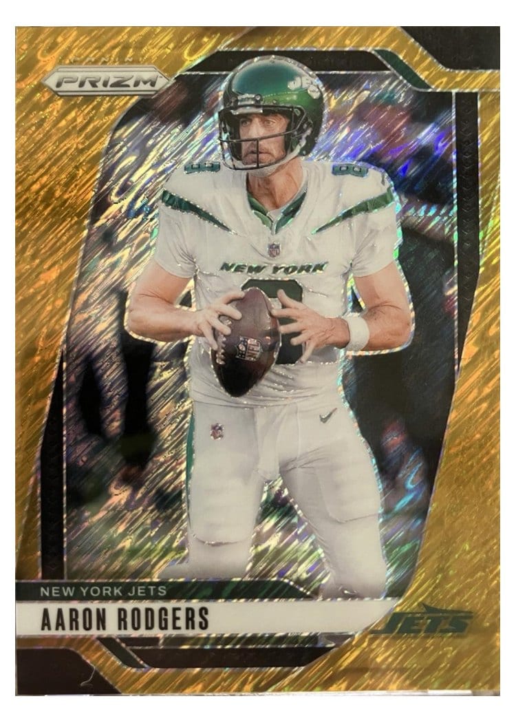 2024 Panini Prizm Base Set Aaron Rodgers #222 card
