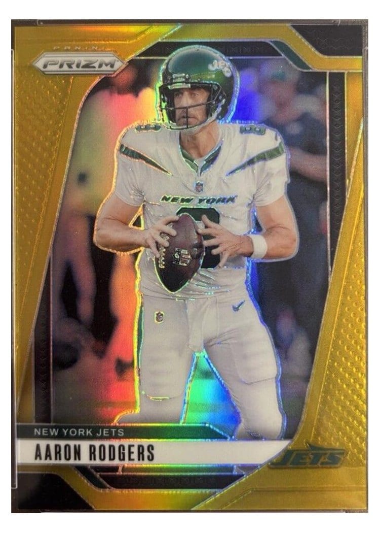 2024 Panini Prizm Base Set Aaron Rodgers #222 card