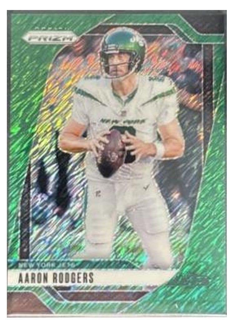 2024 Panini Prizm Base Set Aaron Rodgers #222 card
