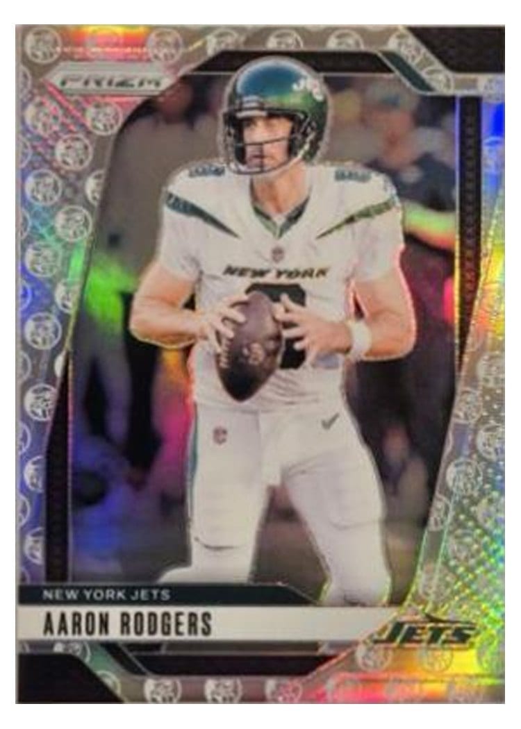 2024 Panini Prizm Base Set Aaron Rodgers #222 card