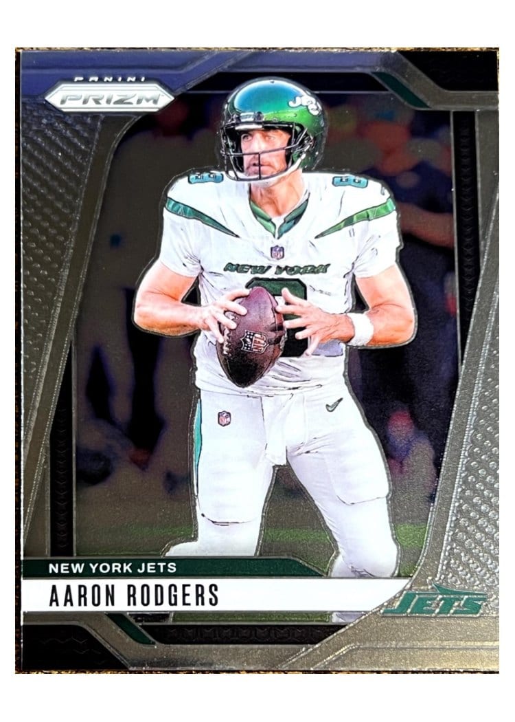 2024 Panini Prizm Base Set Aaron Rodgers #222 card
