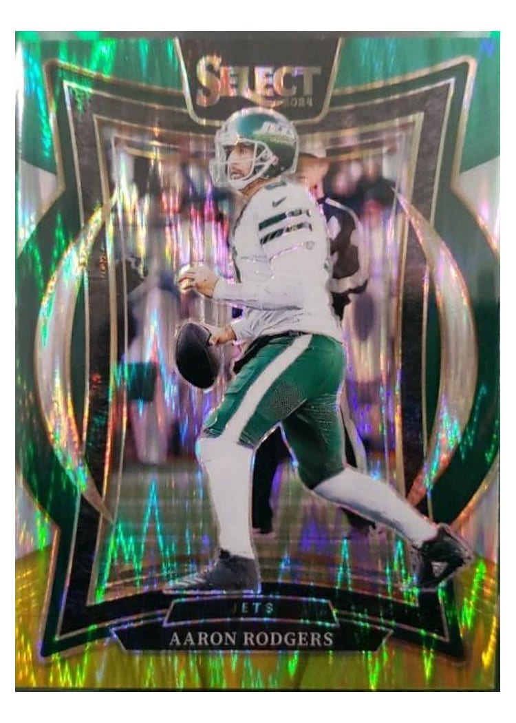 2024 Panini Select Aaron Rodgers #40 card