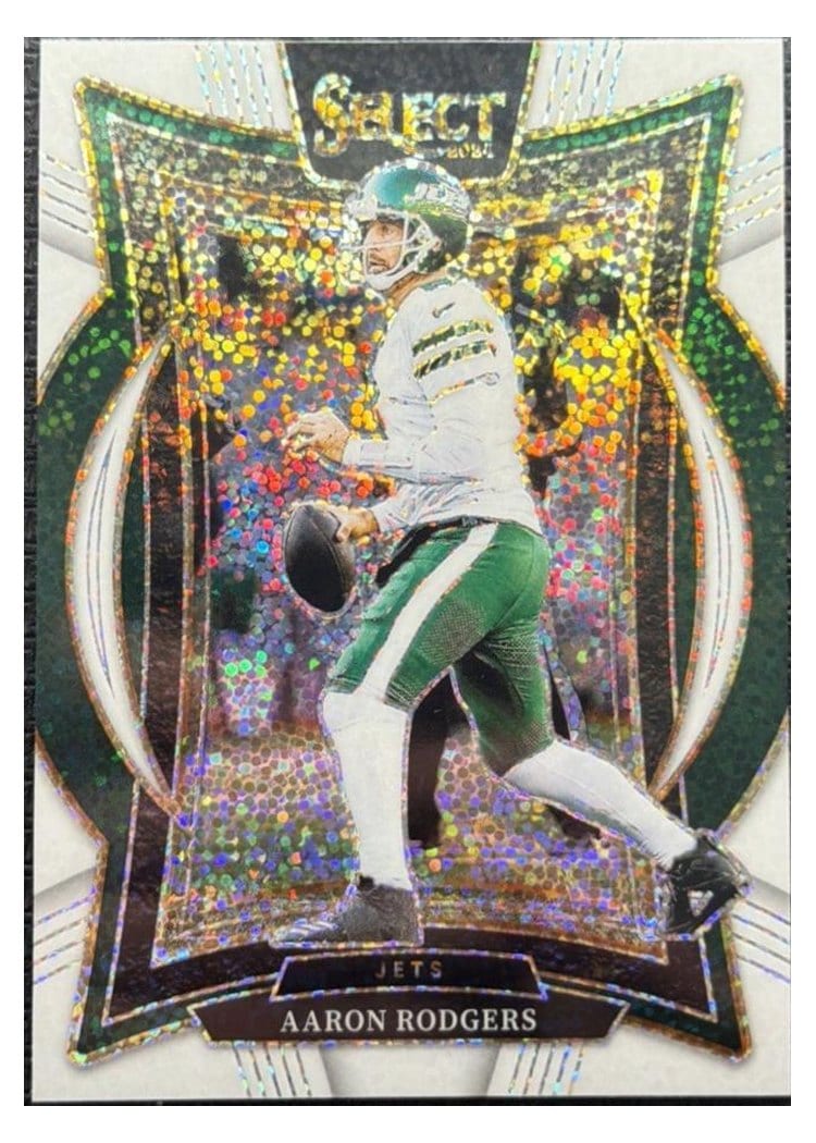 2024 Panini Select Aaron Rodgers #40 card