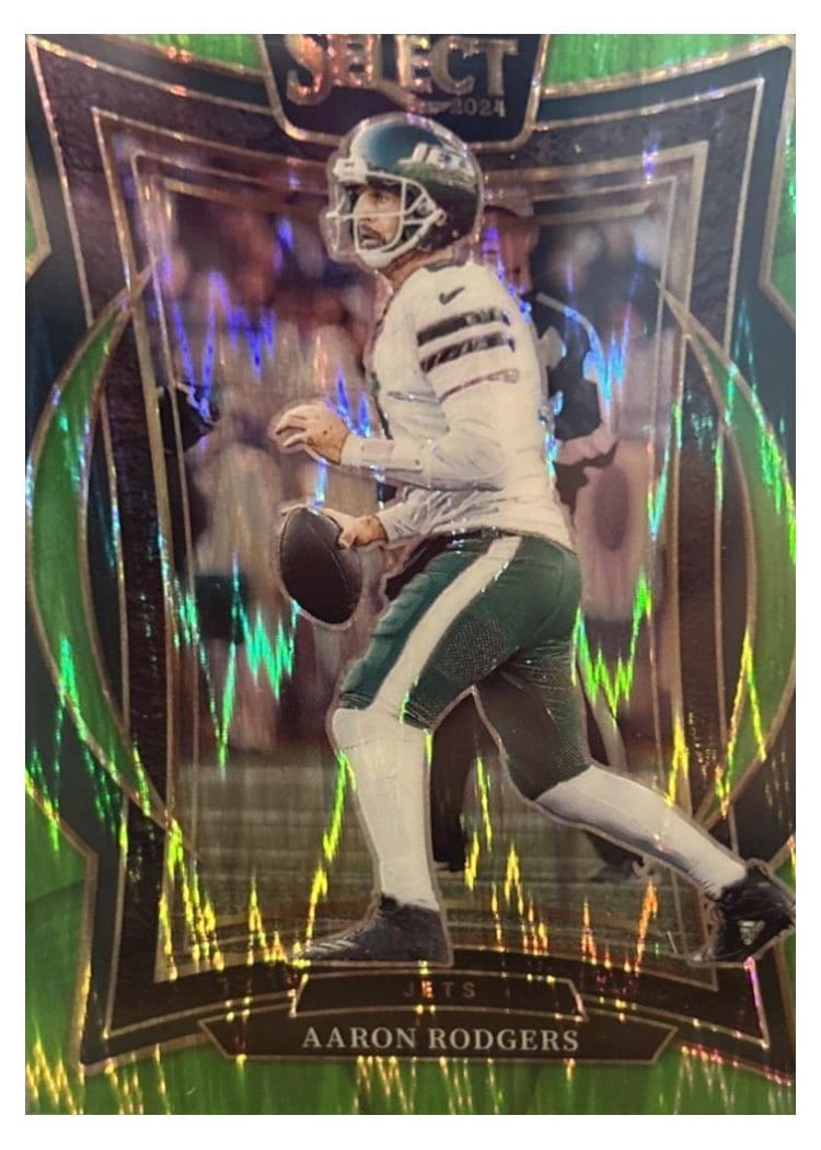 2024 Panini Select Aaron Rodgers #40 card