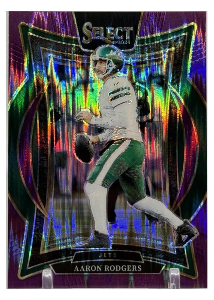 2024 Panini Select Aaron Rodgers #40 card