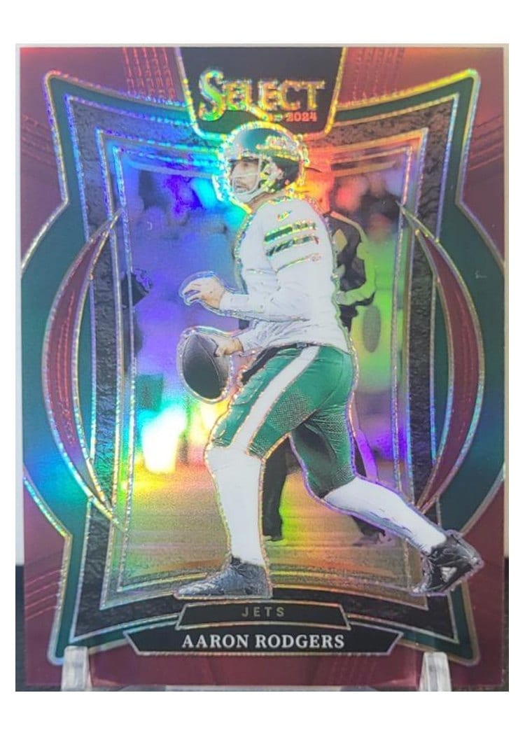 2024 Panini Select Aaron Rodgers #40 card