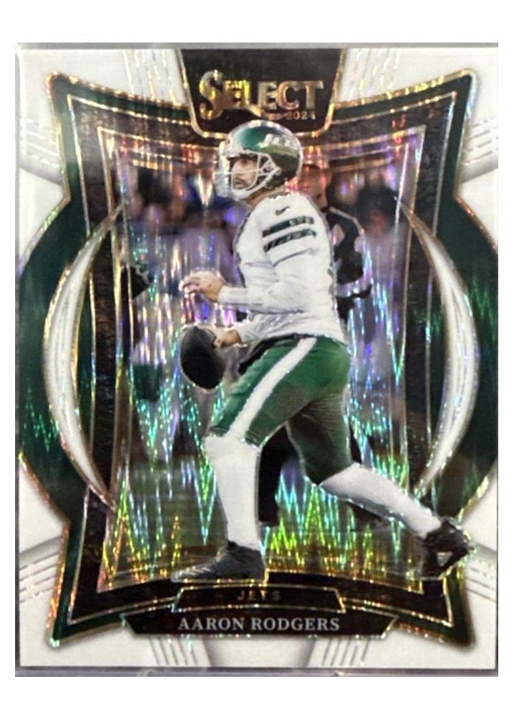 2024 Panini Select Aaron Rodgers #40 card