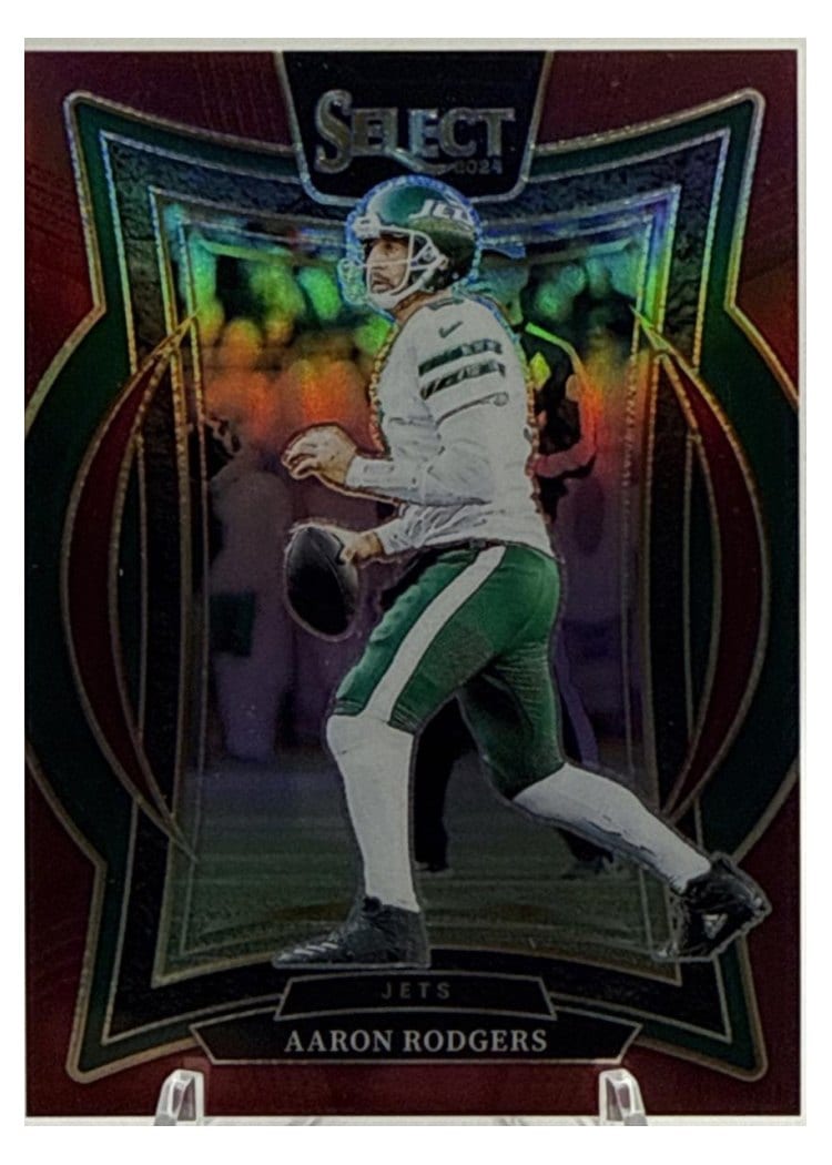 2024 Panini Select Aaron Rodgers #40 card