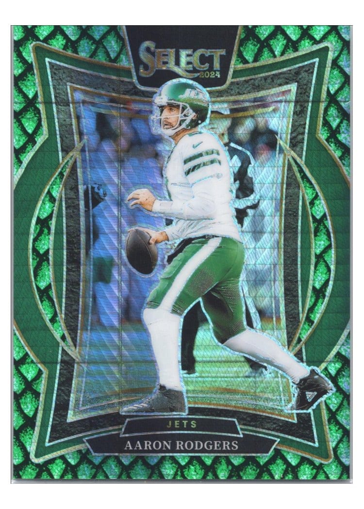2024 Panini Select Aaron Rodgers #40 card