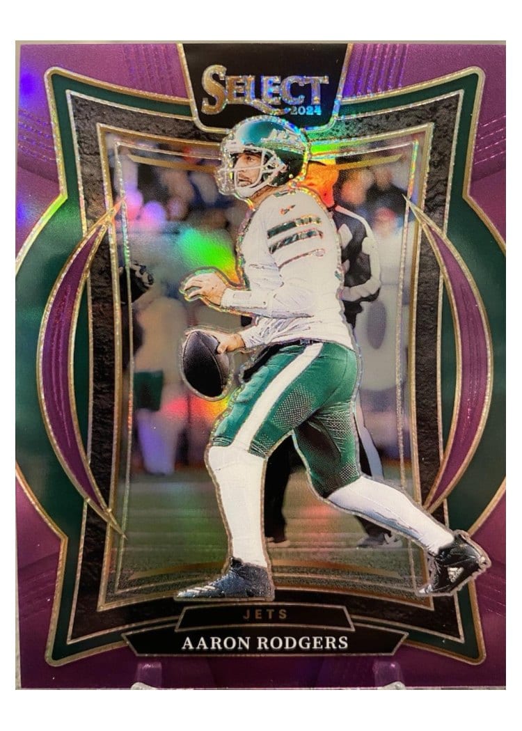 2024 Panini Select Aaron Rodgers #40 card
