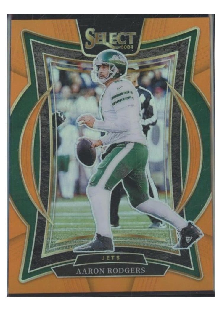 2024 Panini Select Aaron Rodgers #40 card